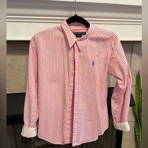 Ralph Lauren Pink Striped Shirt